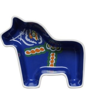 Dalahorse serving bowl