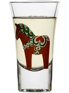 Dalahorse Schnapps Glass