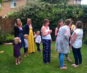 Getting ready for the dancing! 