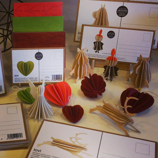 Beautiful LOVI decorations made from wood