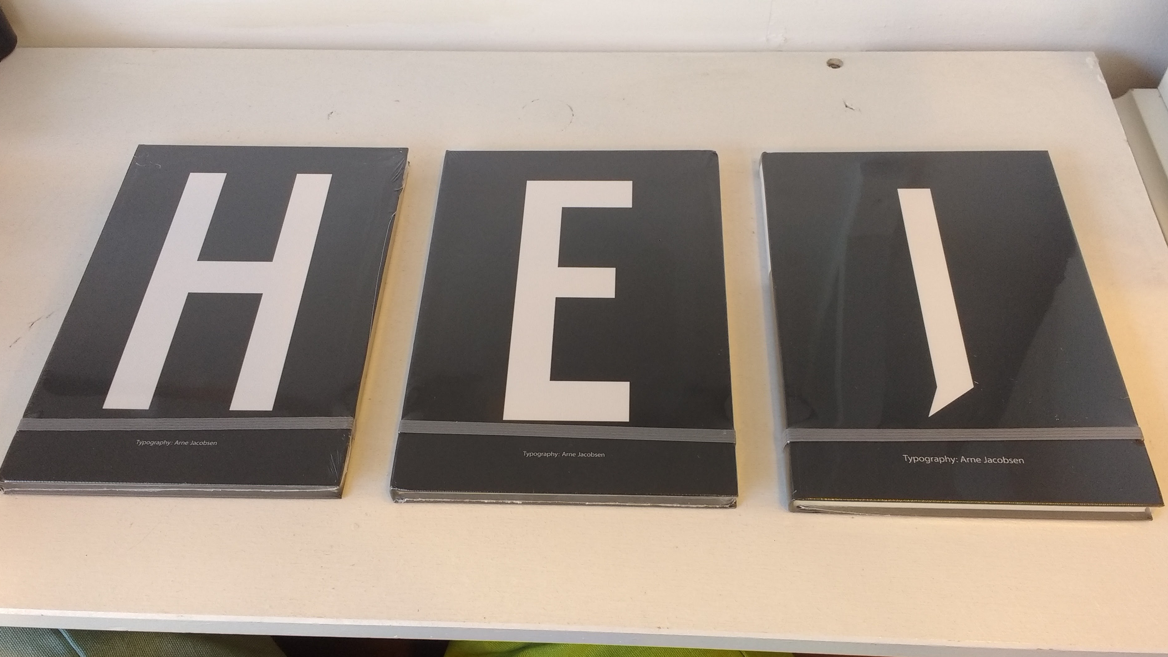 Design Letters Note Books